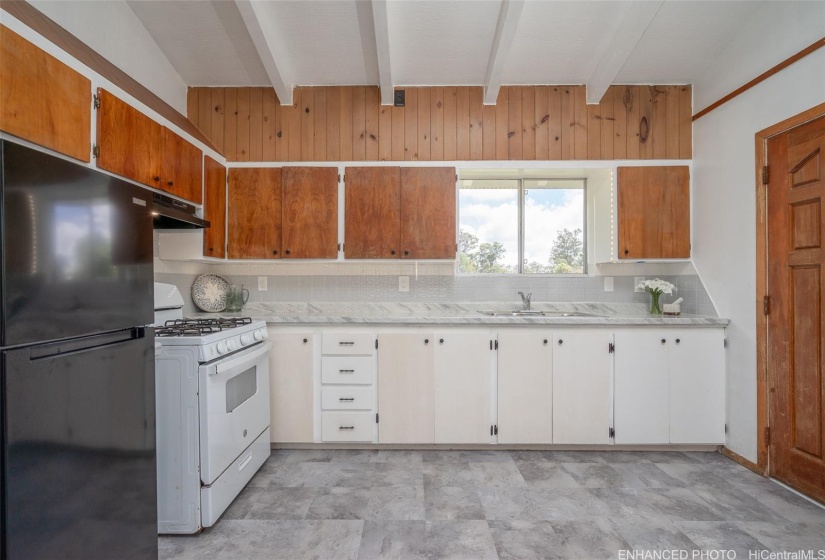 Second Floor Kitchen. Enhanced