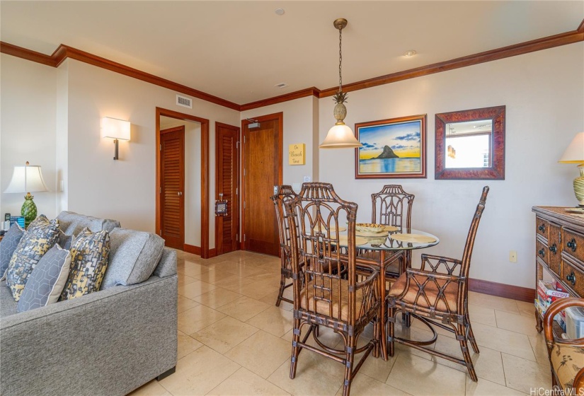 Dining Area with New Tommy Bahama Chairs