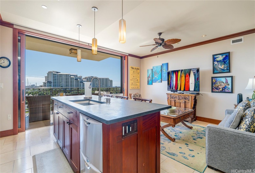 Bright Open Floor Plan with Pocket Lanai Doors