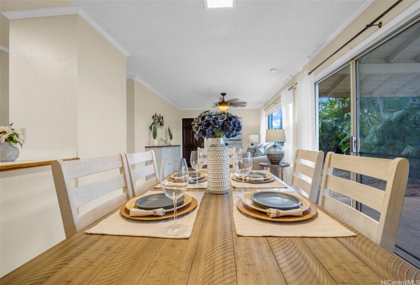 Dining area.