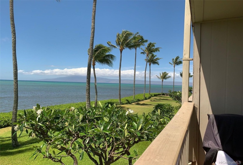 Lanai island view.