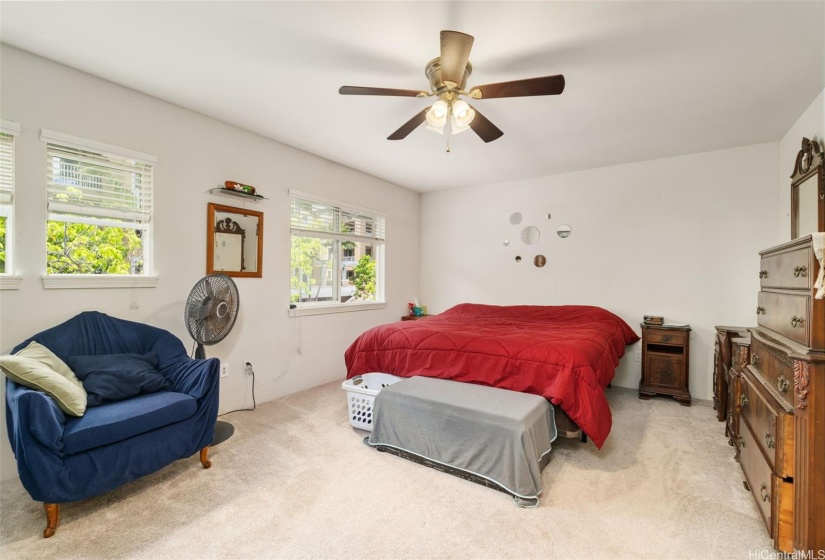 Spacious Main Bedroom.