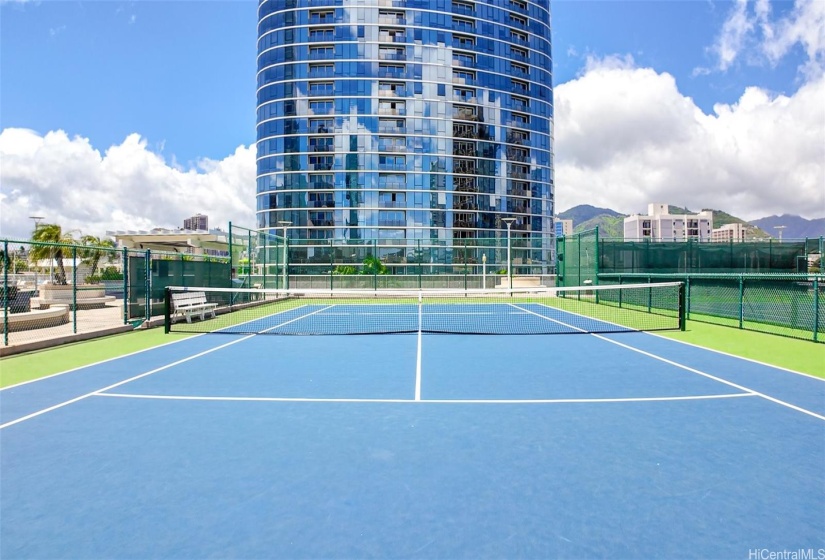 Tennis Courts among other fun amenities