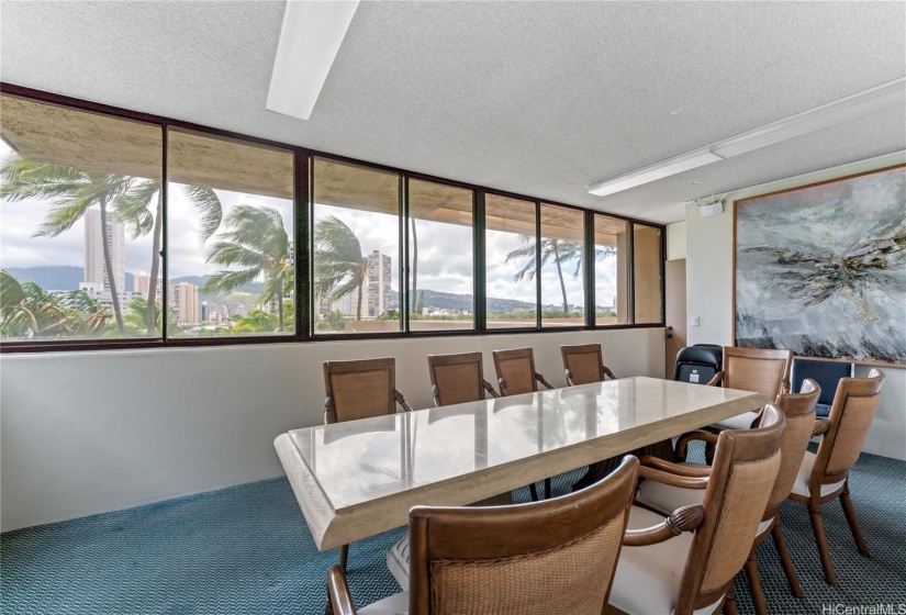 Board room located on the 6th floor