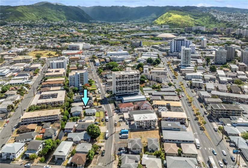 Looking towards Manoa Valley