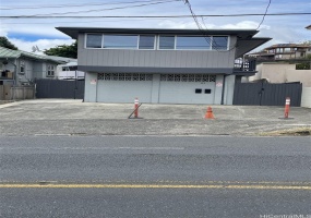 Front of Building with BRAND NEW 2nd floor windows