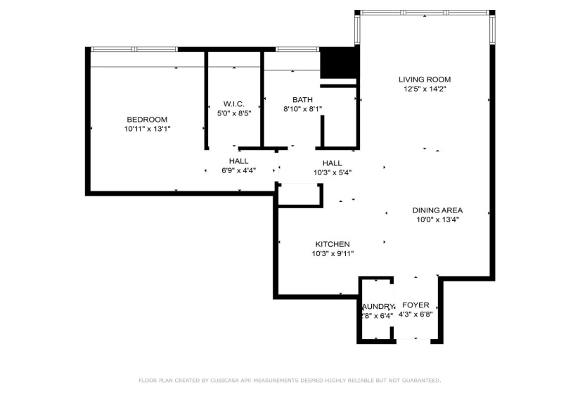 2D Floor Plan of this beautiful unit.