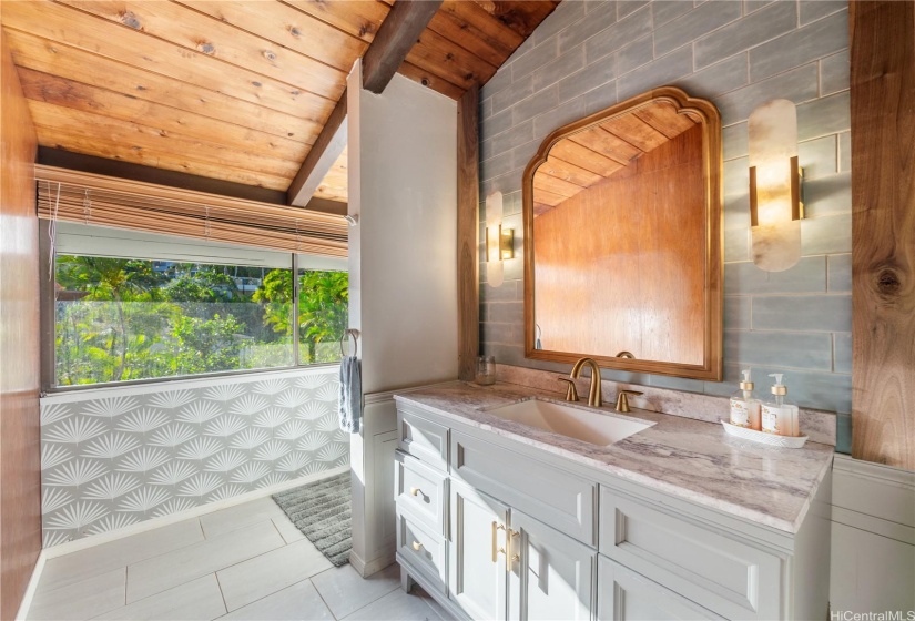 Bathroom of family room