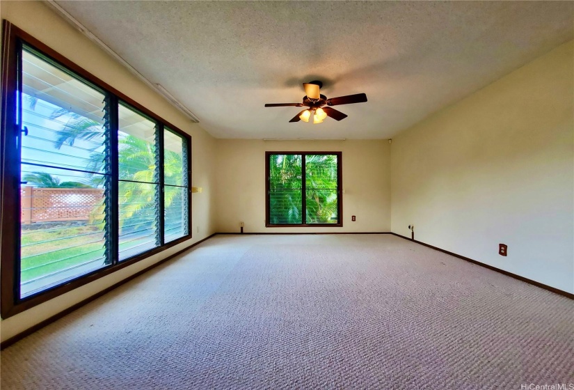 Formal Dining Room or Bonus Room with Large Windows and Natural Light