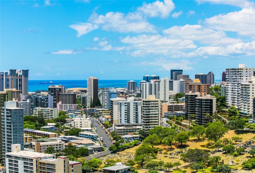 City, Ocean Views