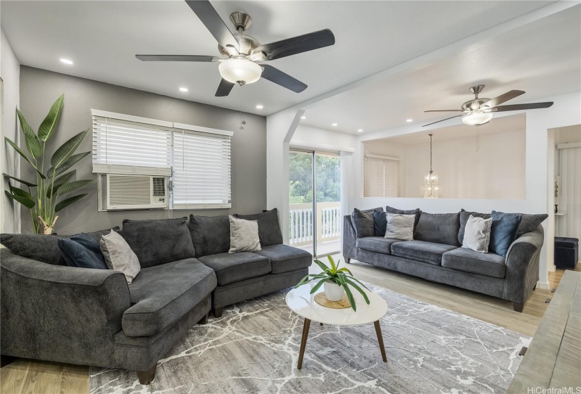 upstairs living room