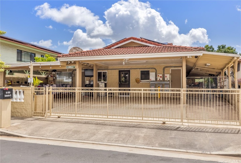 gated monier roof, ample parking