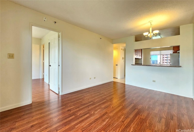 spacious living room