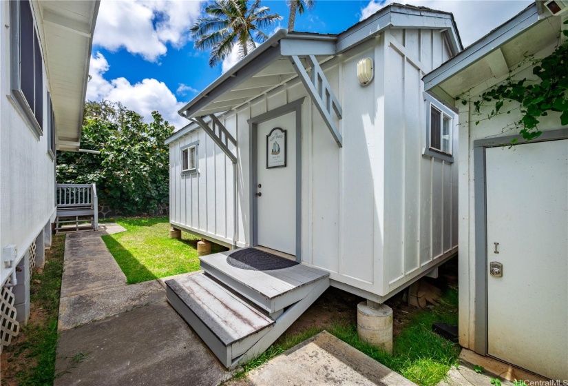 Spacious backyard shed