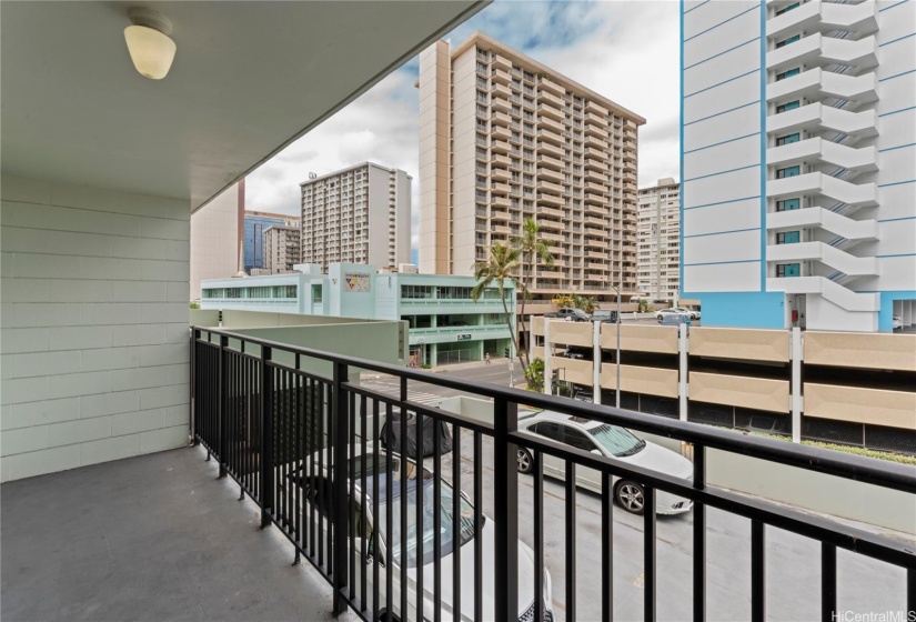 View from the living area Balcony.