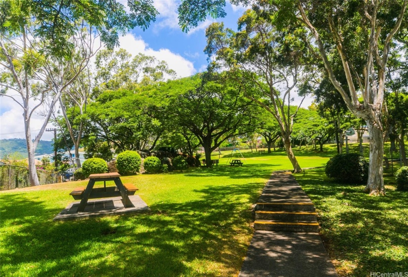 Barbeque and picnic area