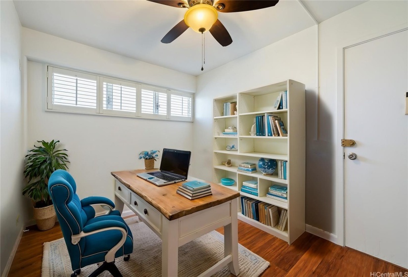 ***Virtual Staged*** Bedroom 2 can also be used as a home office with a second entrance.