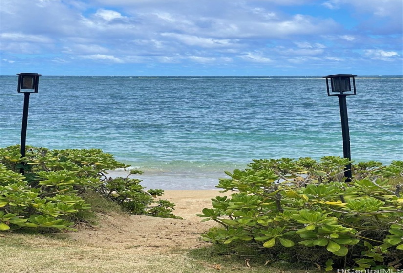 Beach access