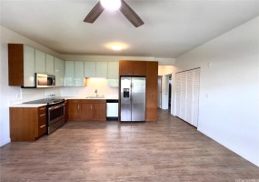 Kitchen and Living Room