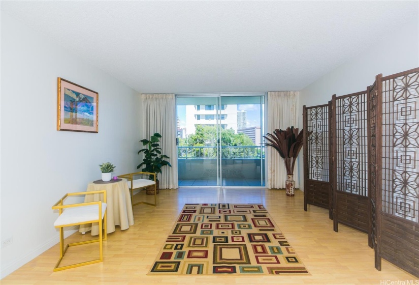 Living Room and Dining Area