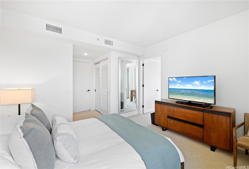 Each bedroom has TV