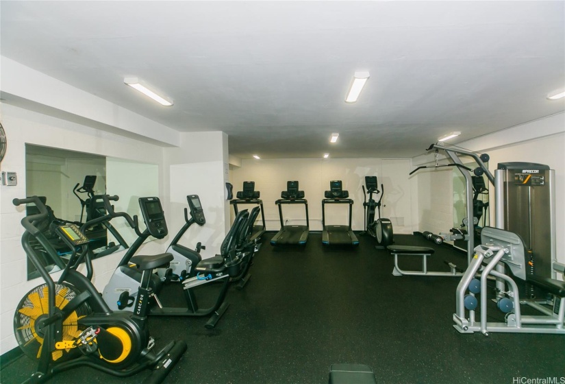 This gym has all the updated equipment you need to keep healthy and active