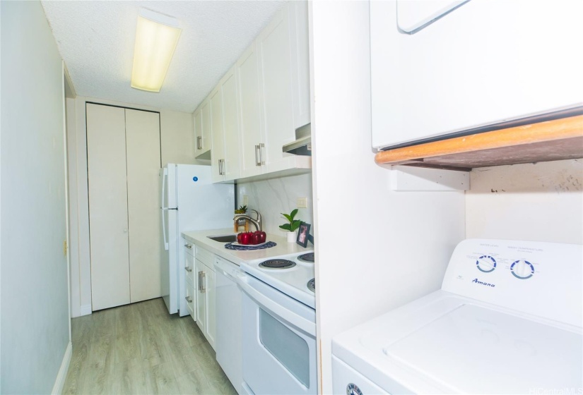 FULL SIZE washer and dryer in the unit!