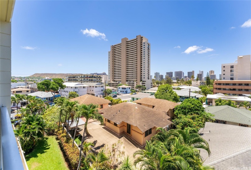 View from Living are and Lanai