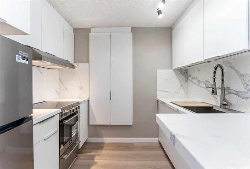 Remodeled kitchen