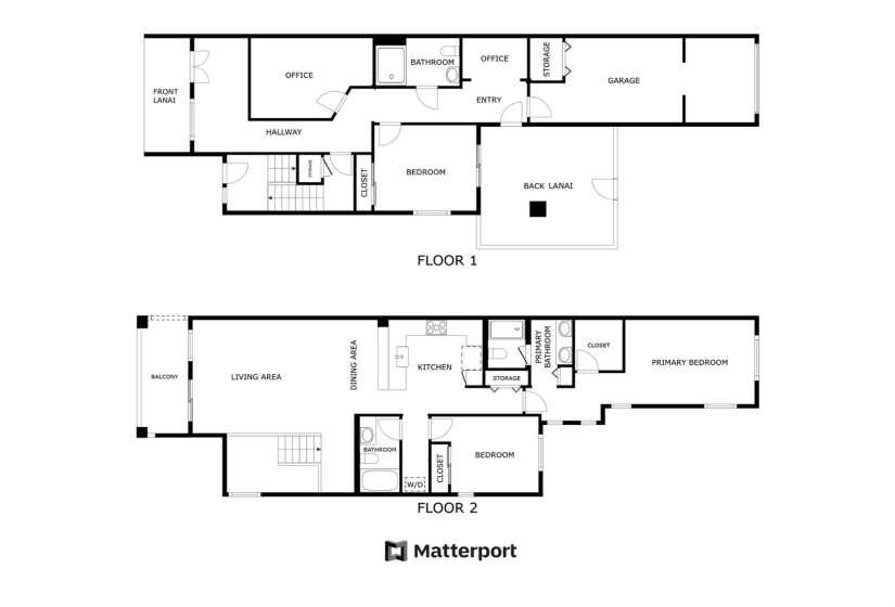 540 Manawai Unit 201: Floor plan