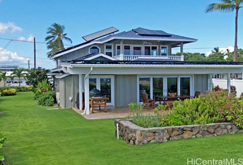 Side Yard From Beach