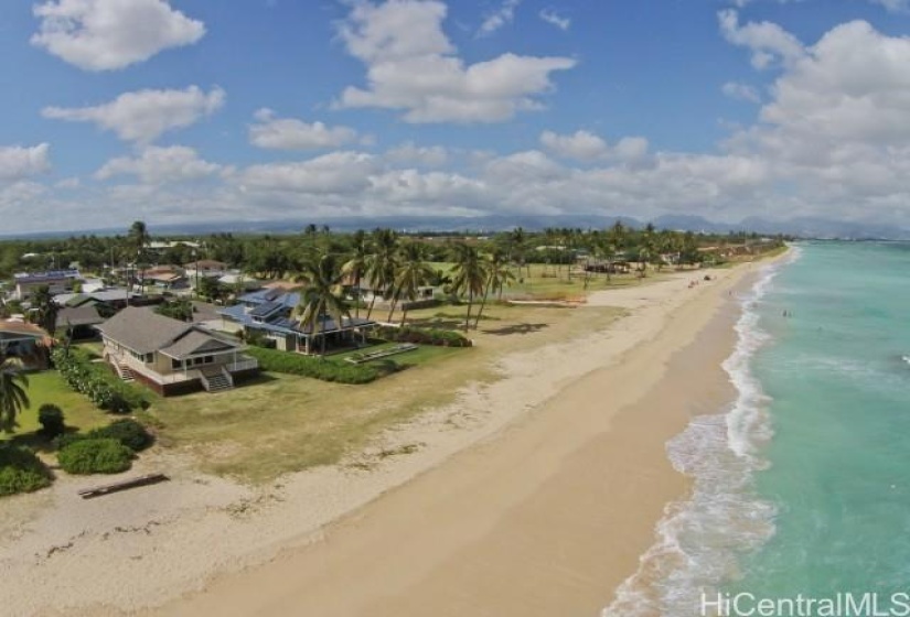 2nd Drone View of Beach House