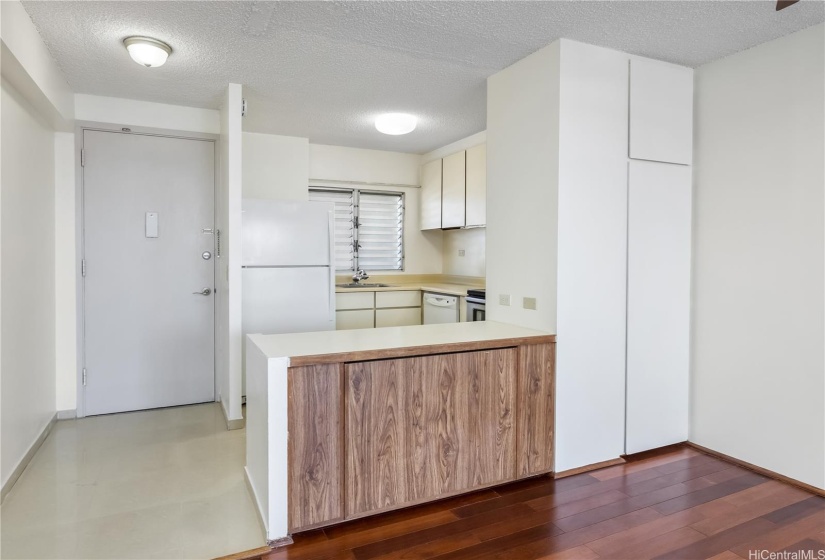 Kitchen and Front Door