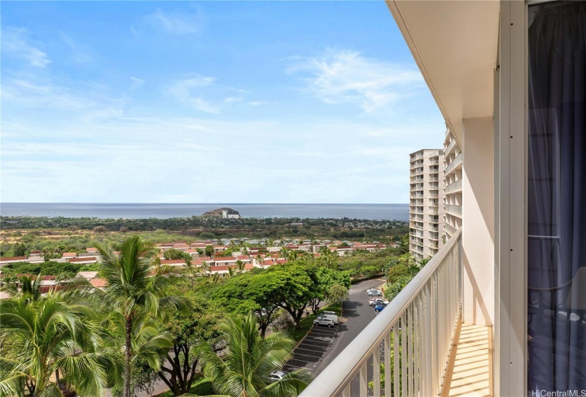 Ocean View from Balcony