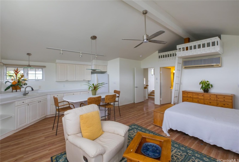 Upstairs Bedroom with loft