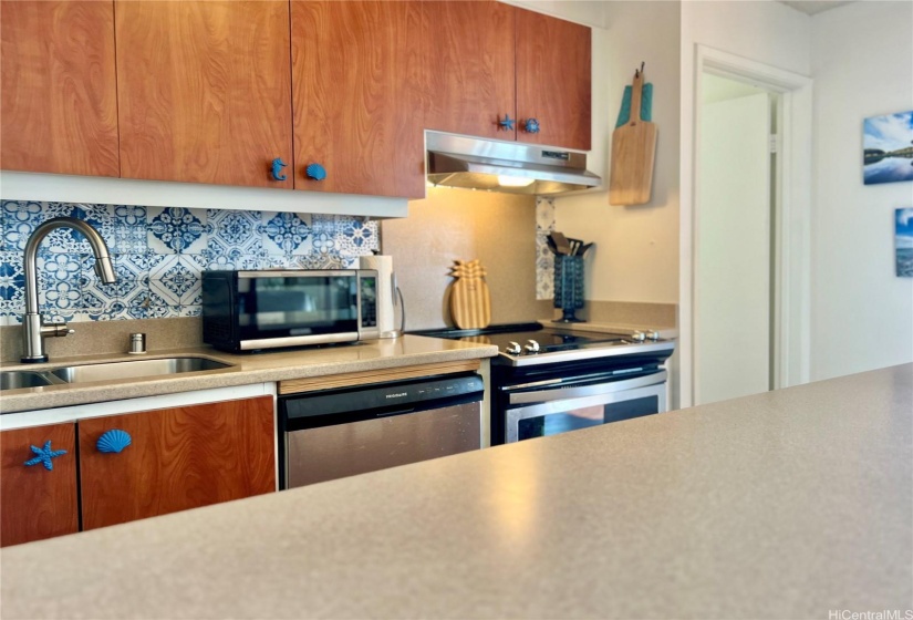 Corian style countertops