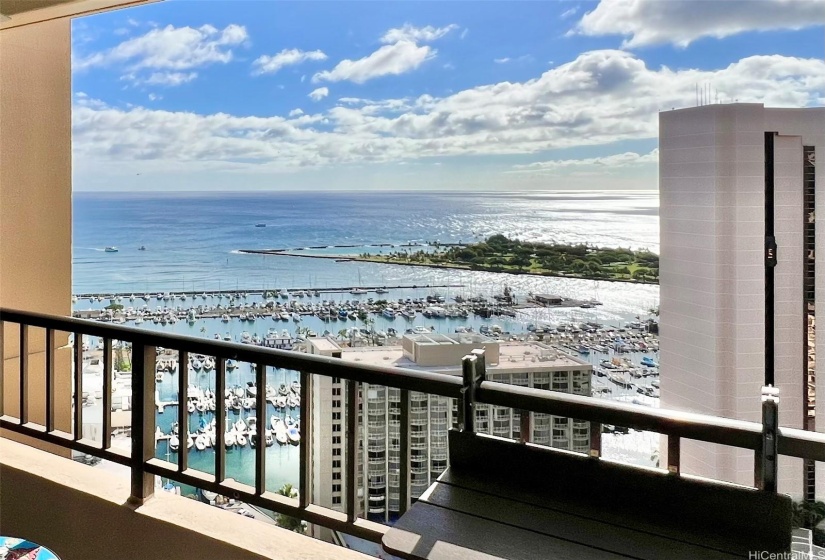 Marina, Ocean, Sunset Views