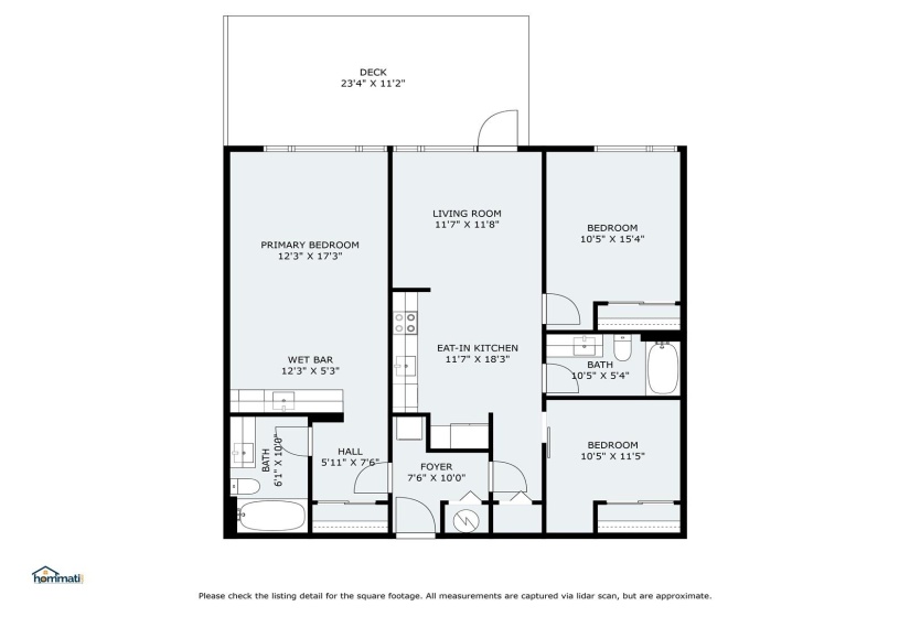 Lock out flex unit floor plan