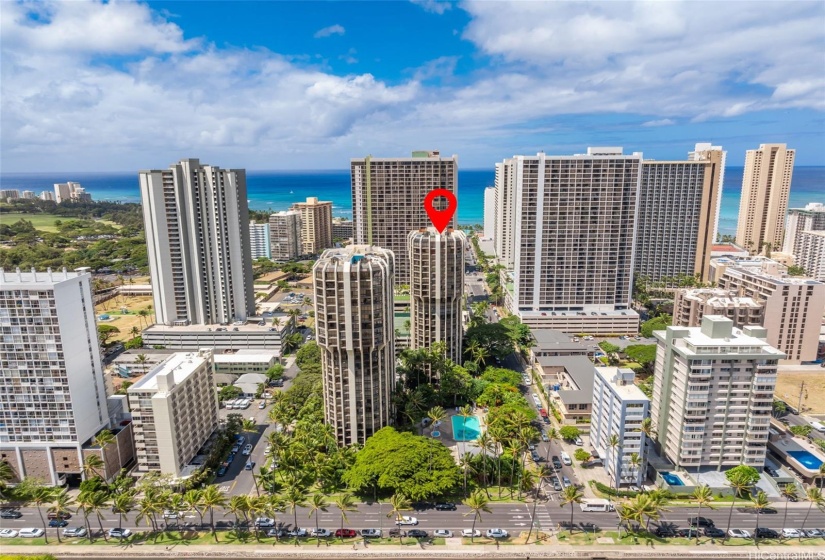 Make this piece of paradise your home or a great investment in the heart of Waikiki