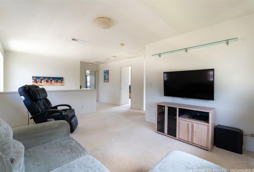 Upstairs family room - Enhanced