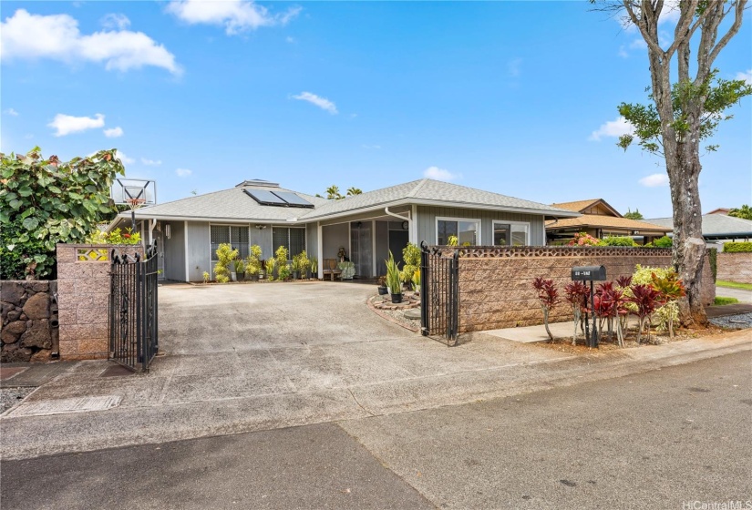 Fully Fenced House with gate