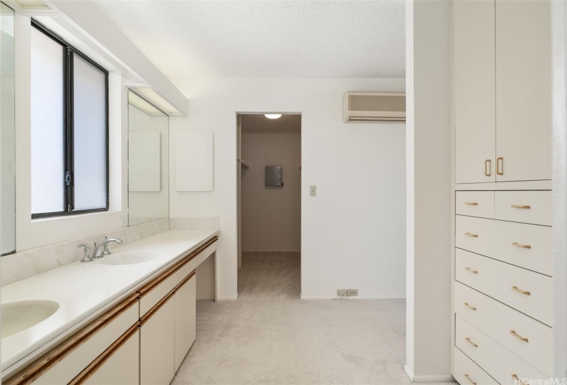 Bedroom 2 (master) with walk in closet