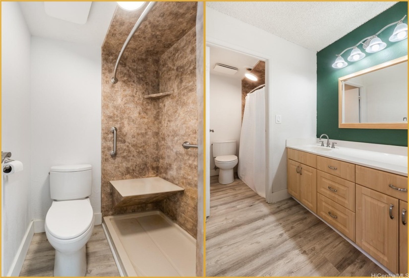 Well Maintained Large Bathroom