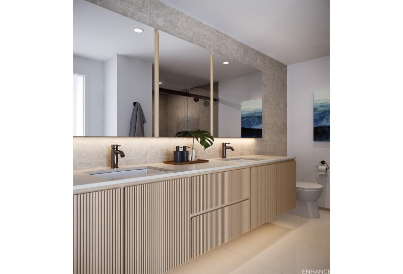 Residence Bathroom (Enhanced Photo)