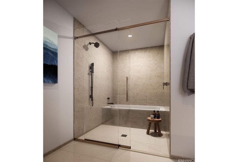 Residence Bathroom (Enhanced Photo)