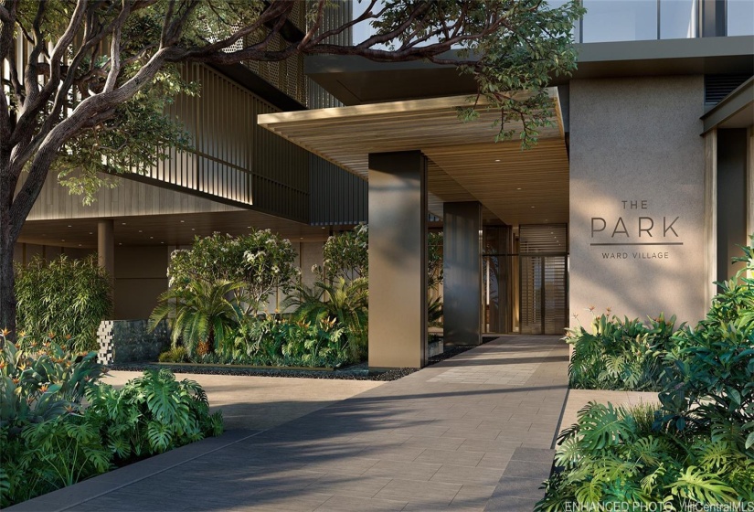 Private Residential Entry (Enhanced Photo)