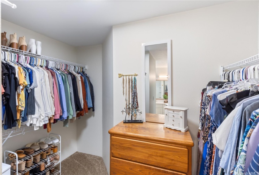 Primary Walk-in Closet