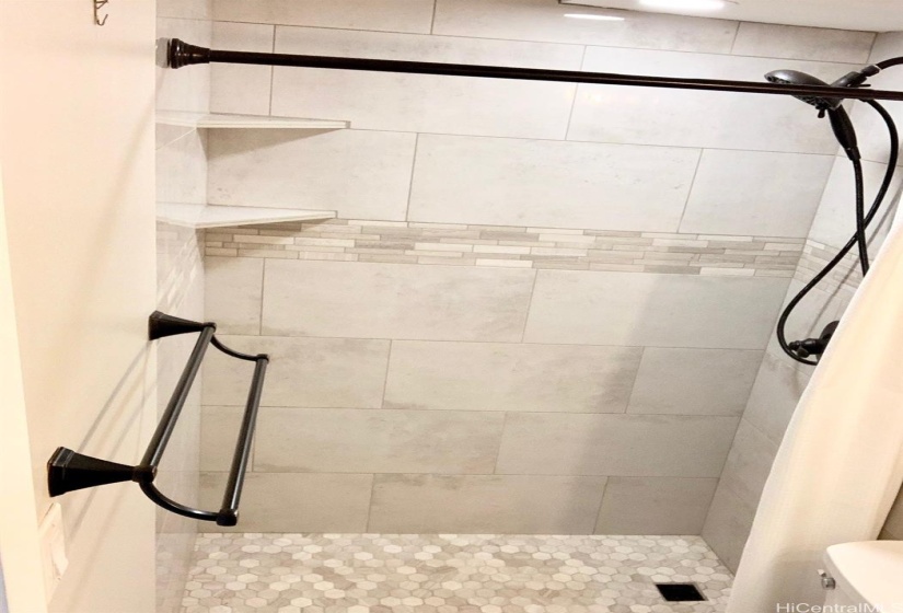 tile shower