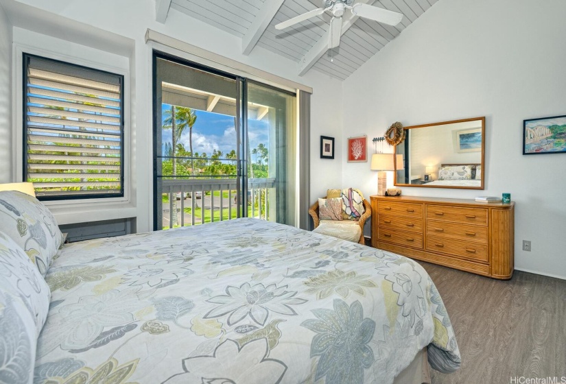 Master Bedroom upstairs with attached full bath