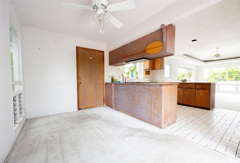 Dining Room in its current condition